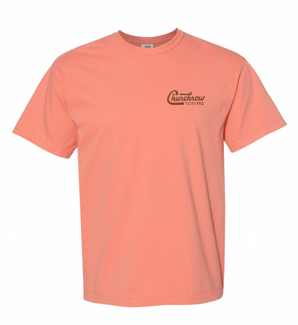Churchrow – Crestview Tee (Terracotta)
