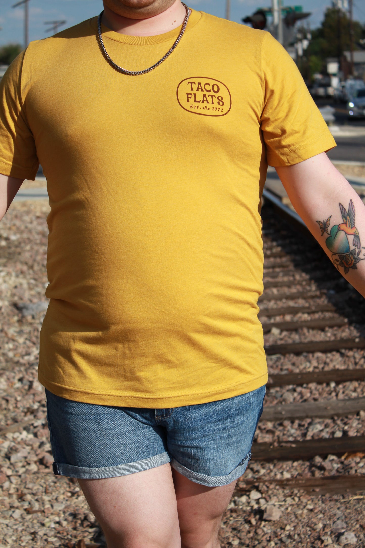 Taco Flats Yellow Hippie T-Shirt