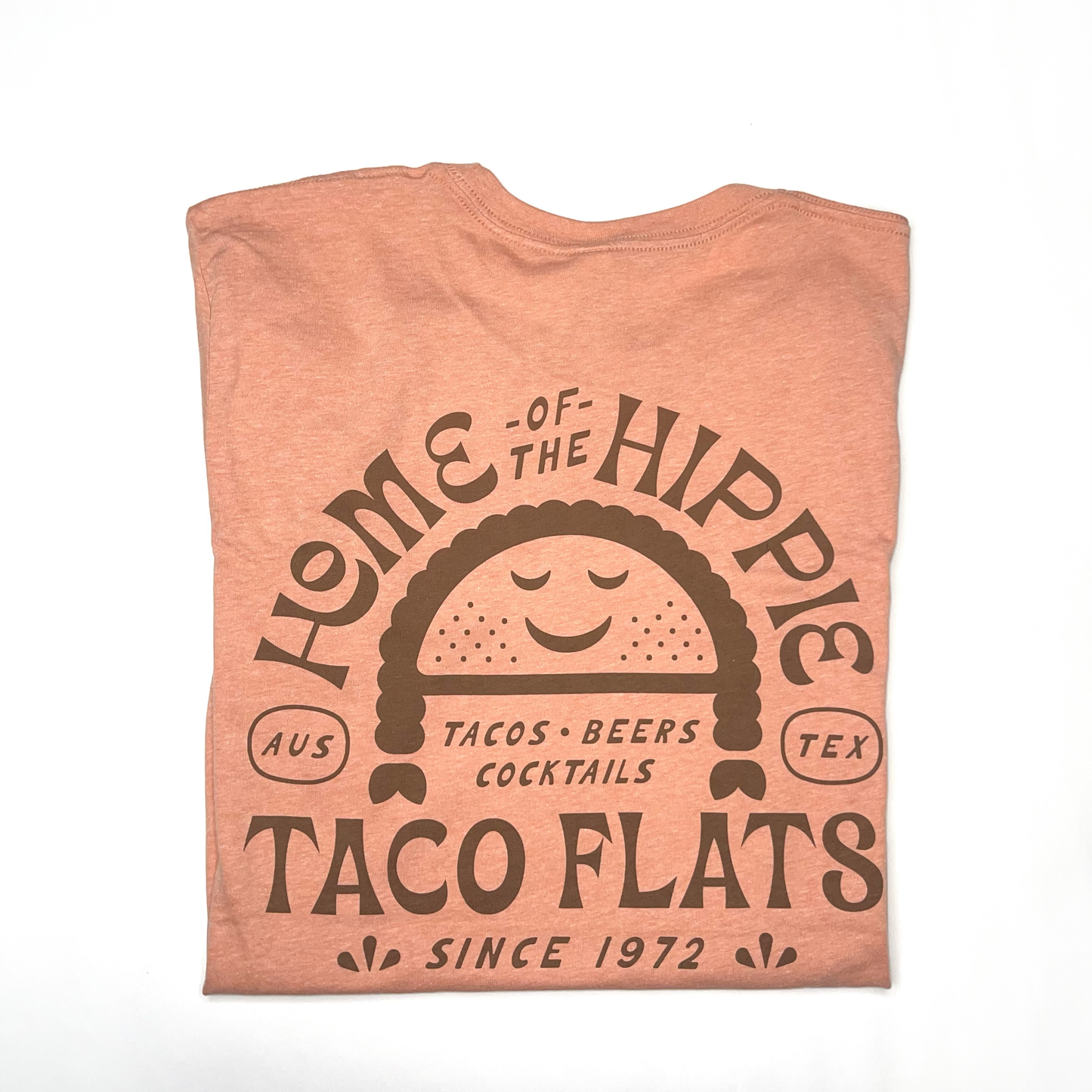 Taco Flats Pink Hippie T-Shirt