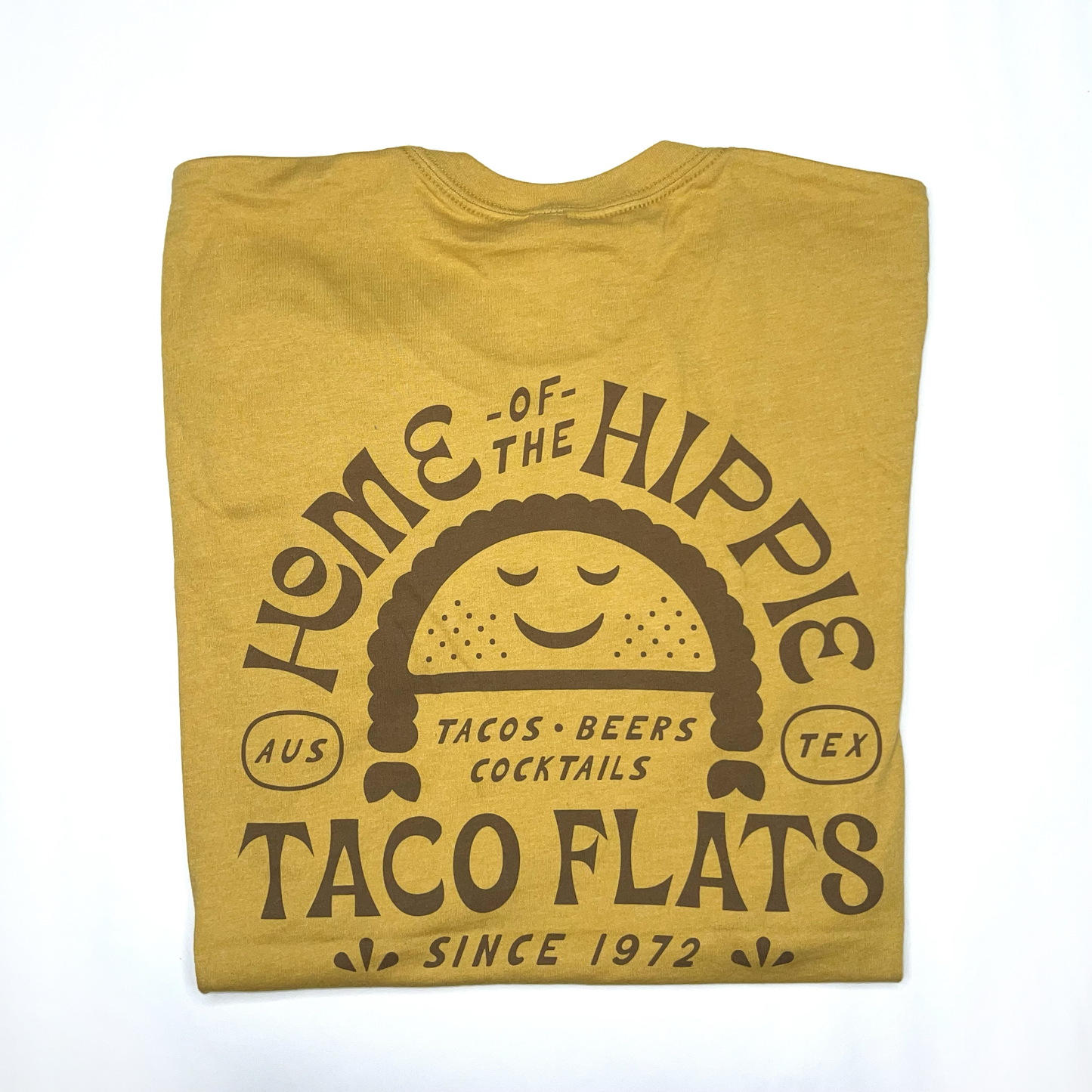 Taco Flats Yellow Hippie T-Shirt