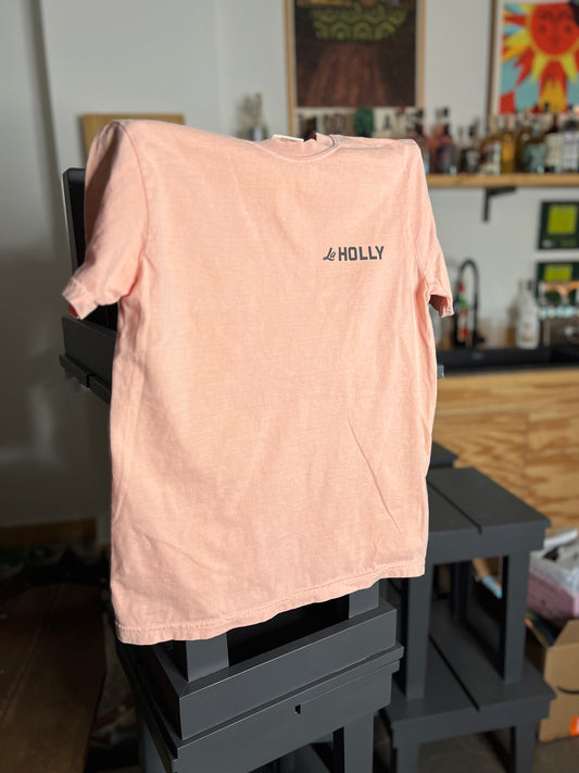 La Holly T-shirt in Peach