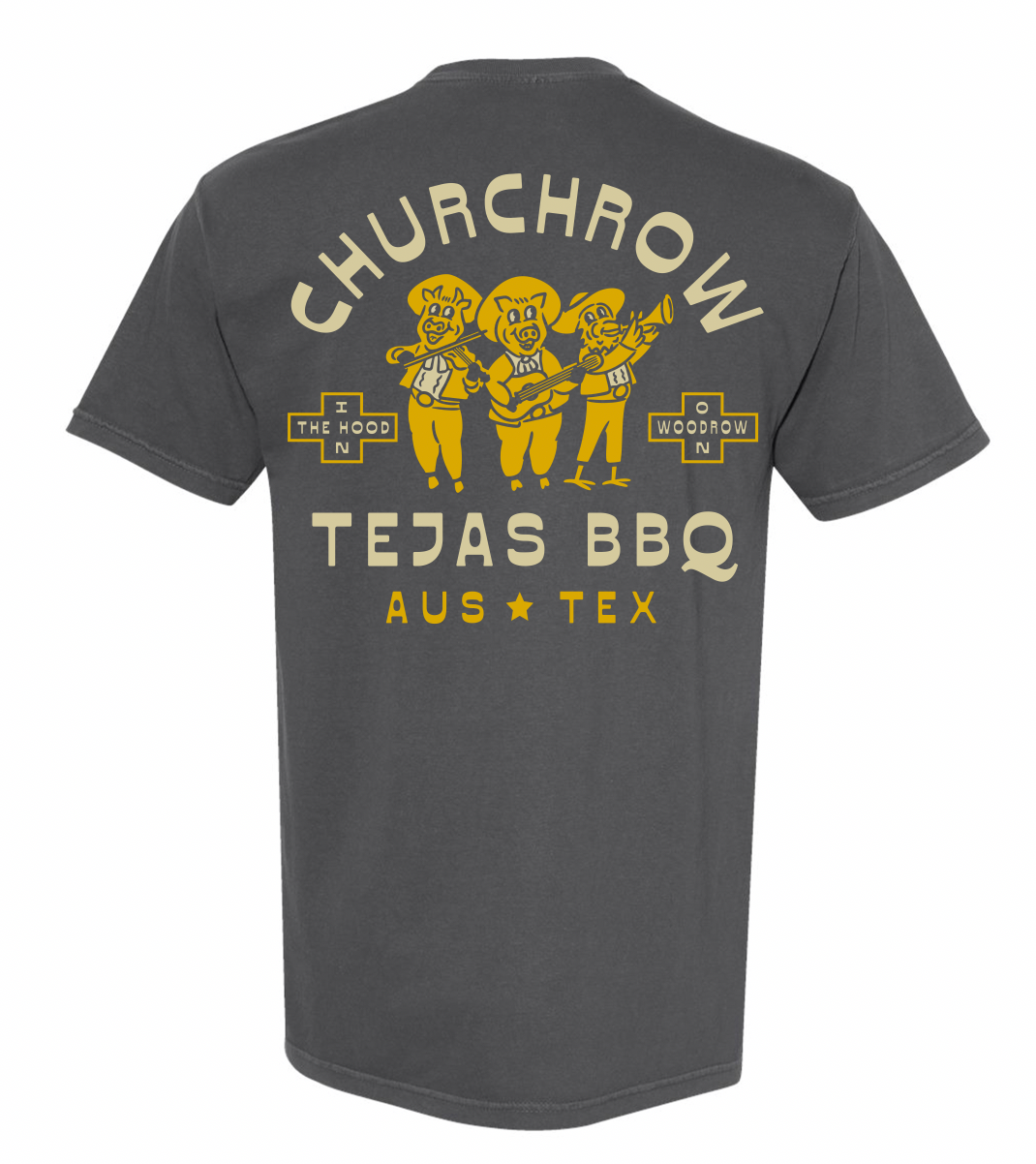 Churchrow – Mariachi Tee (Pepper)