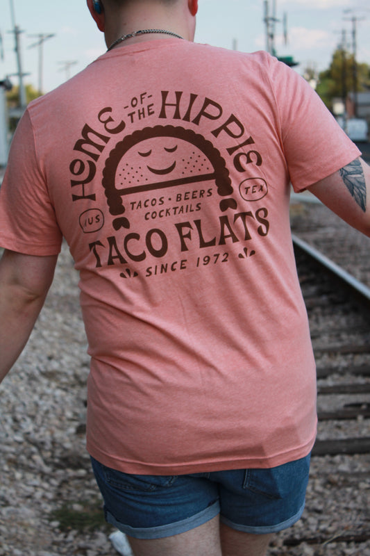 Taco Flats Pink Hippie T-Shirt